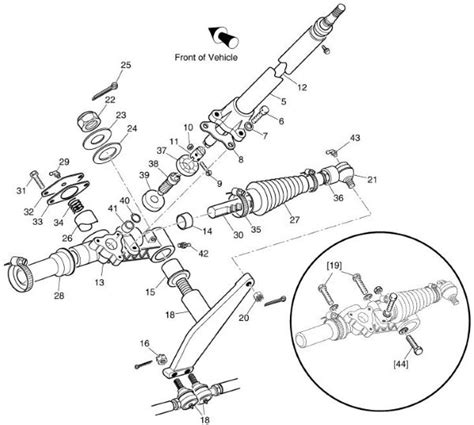 ezgo txt steering diagram